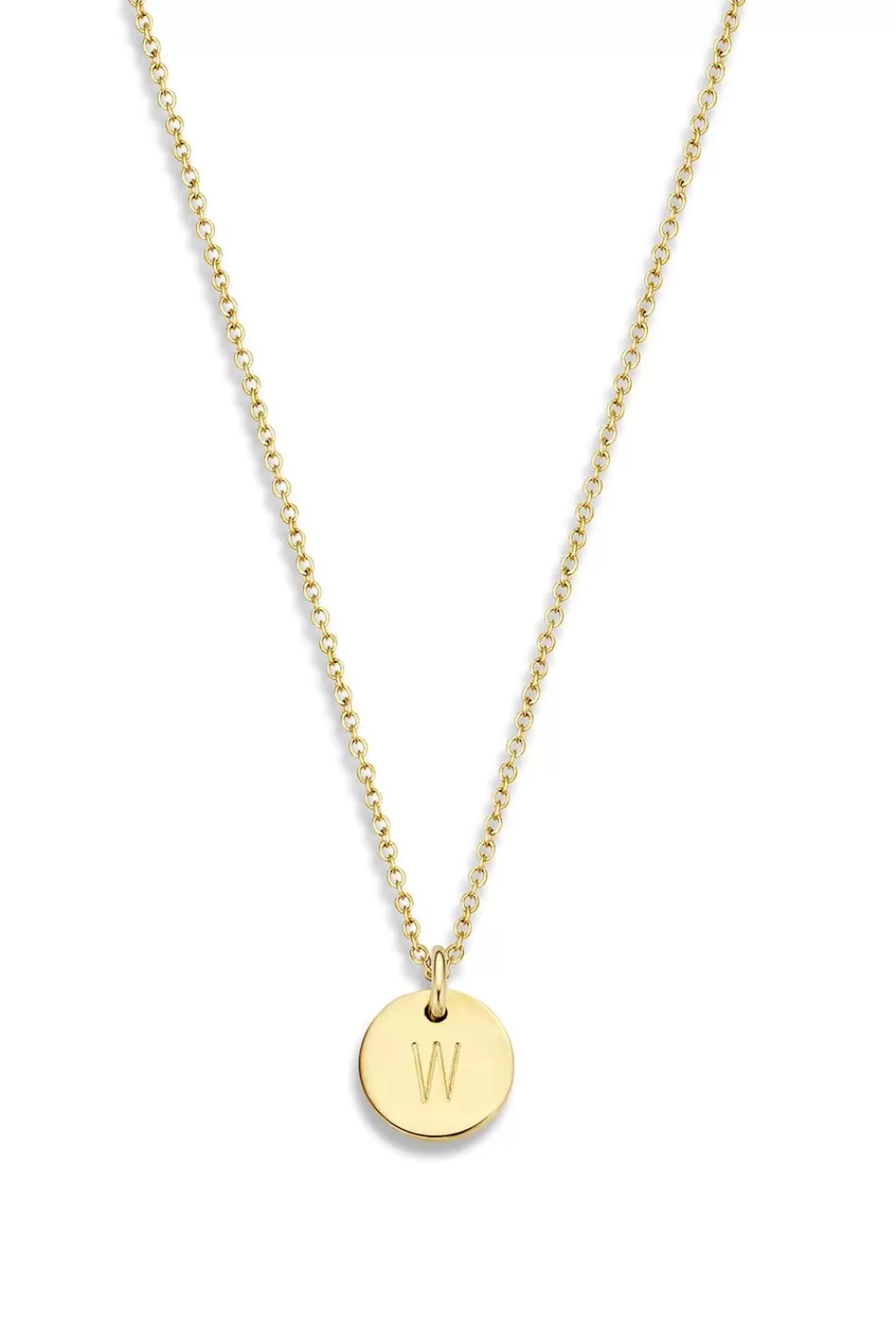 Sieraden<Gewoon Franky 14Kt Gouden Ketting Munt 40 Cm | Geel Goud