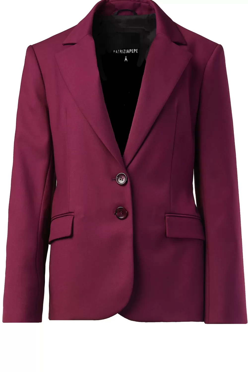 Jassen En Blazers<Patrizia Pepe Blazer Met Riem Alice | Paars