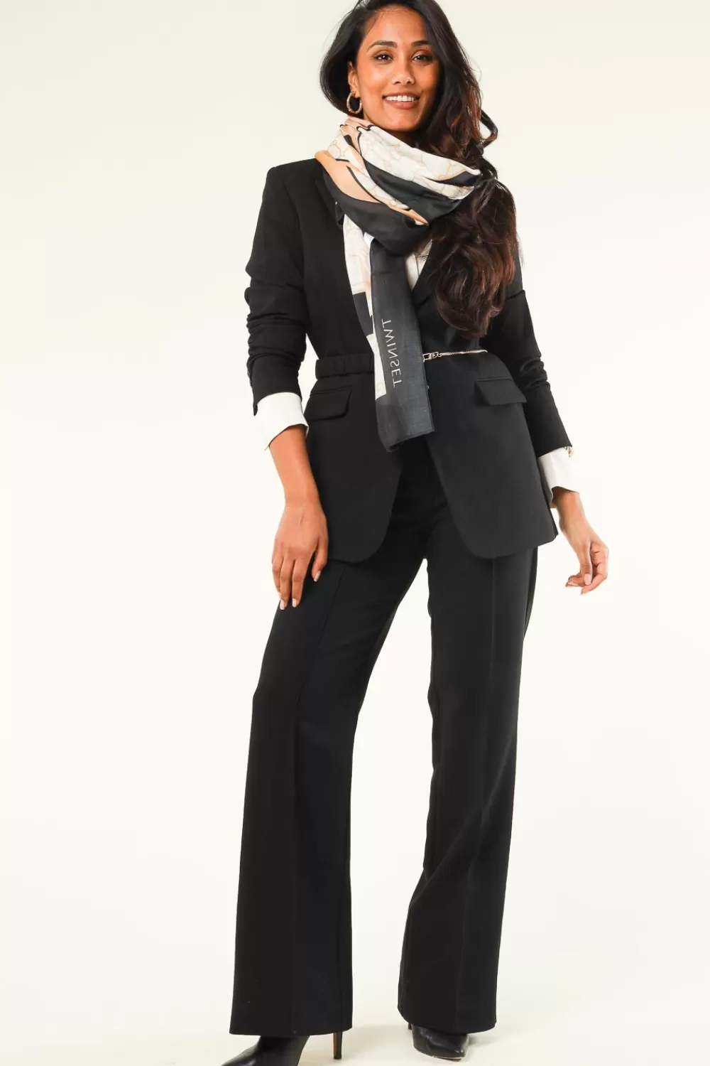 Jassen En Blazers<Aaiko Blazer Met Riem Amilla | Zwart