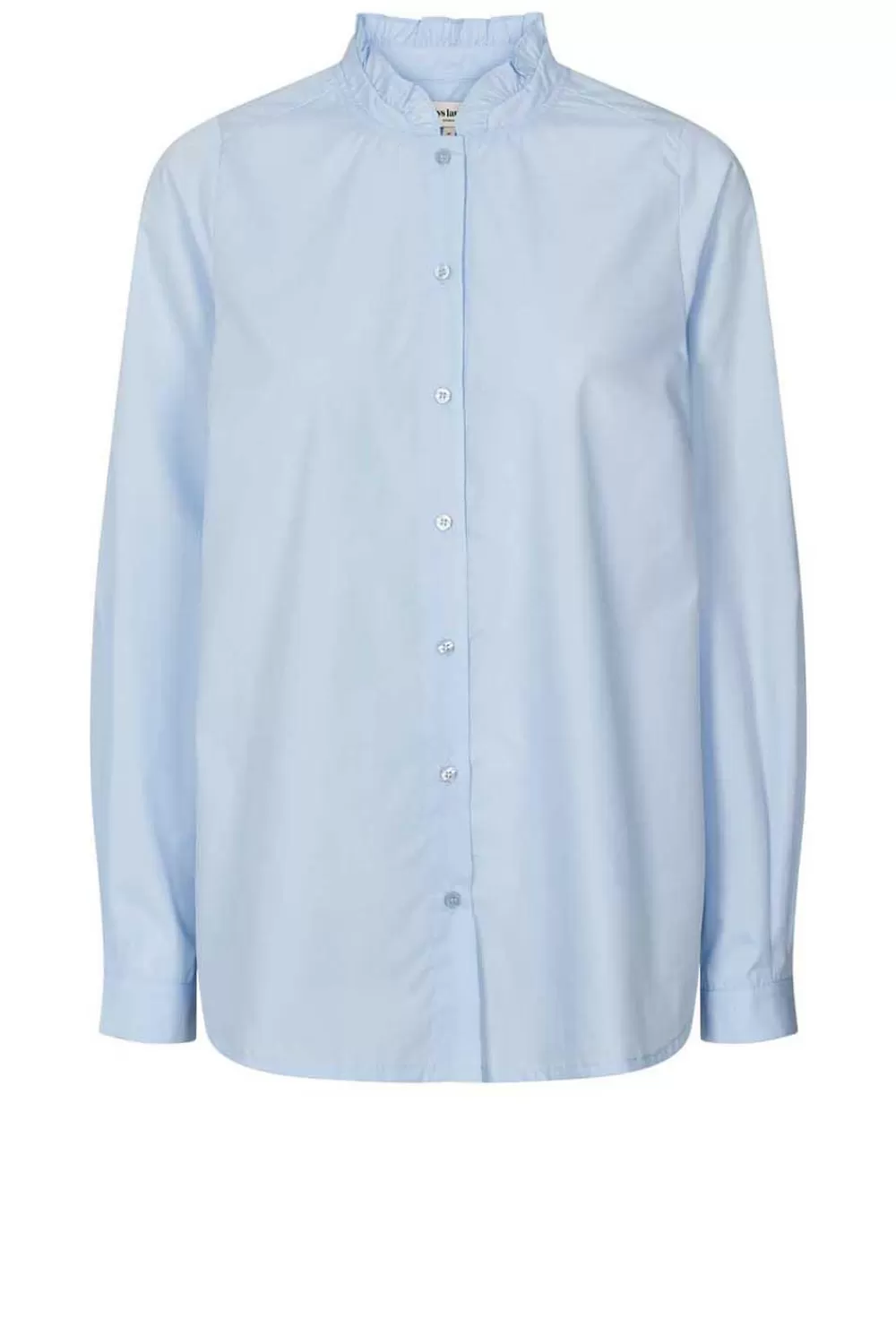 Bloezen & Tops<Lolly's was Blouse Met Ruches Hobart | Blauw