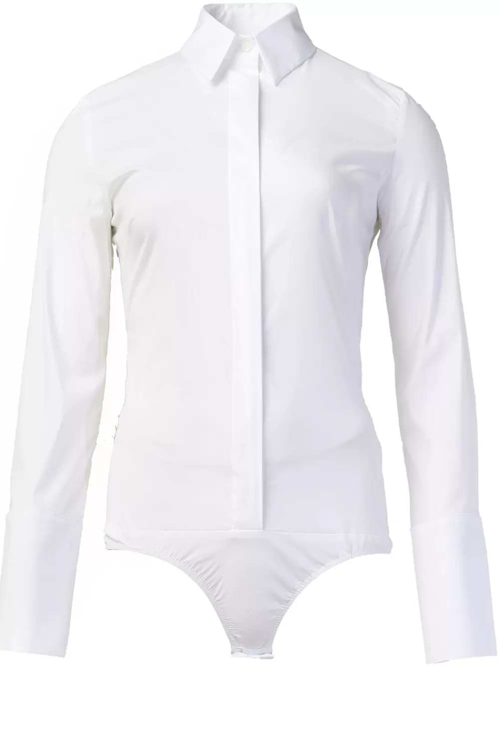 Bloezen & Tops<Patrizia Pepe Bodyblouse Isabella | Wit