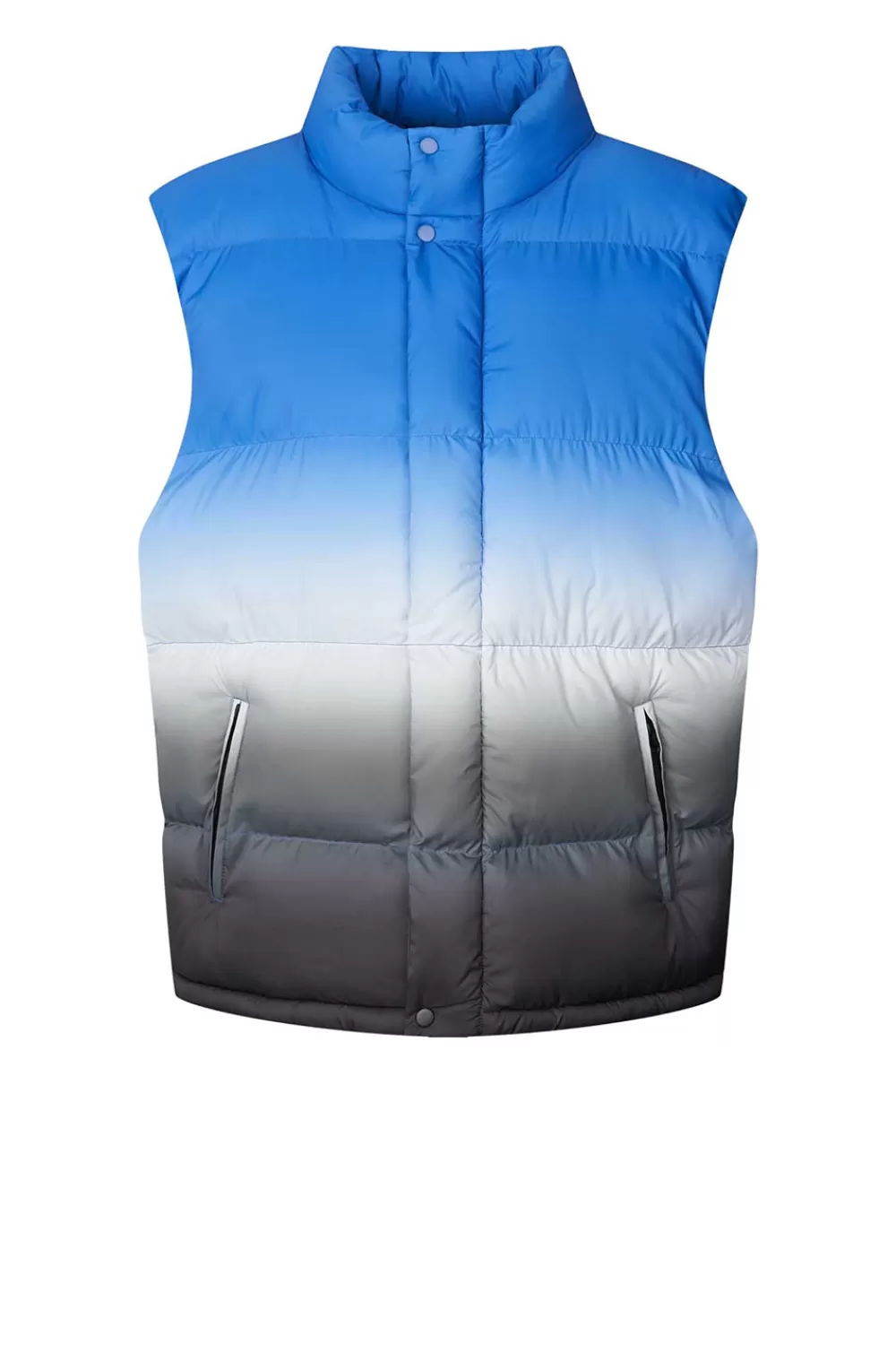 Jassen En Blazers<Lolly's was Bodywarmer Met Kleurverloop Visp | Blauw