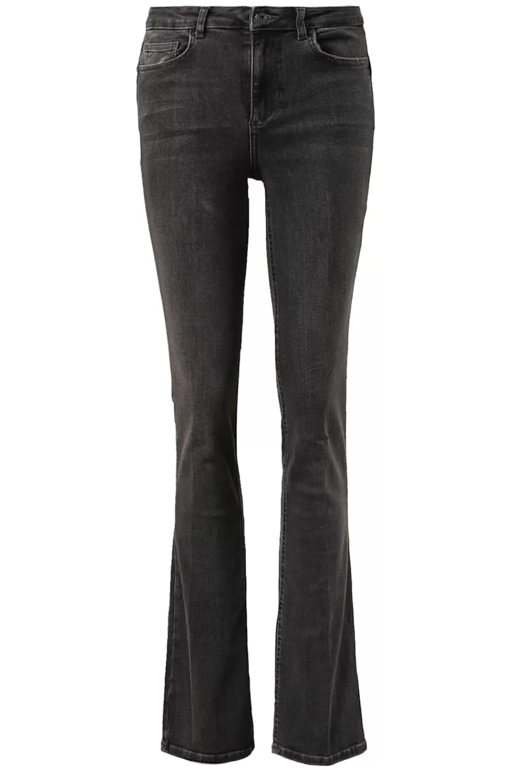 Broeken & Jumpsuits<Liu Jo Bootcut Jeans Met Hoge Taille L34 Zita | Grijs