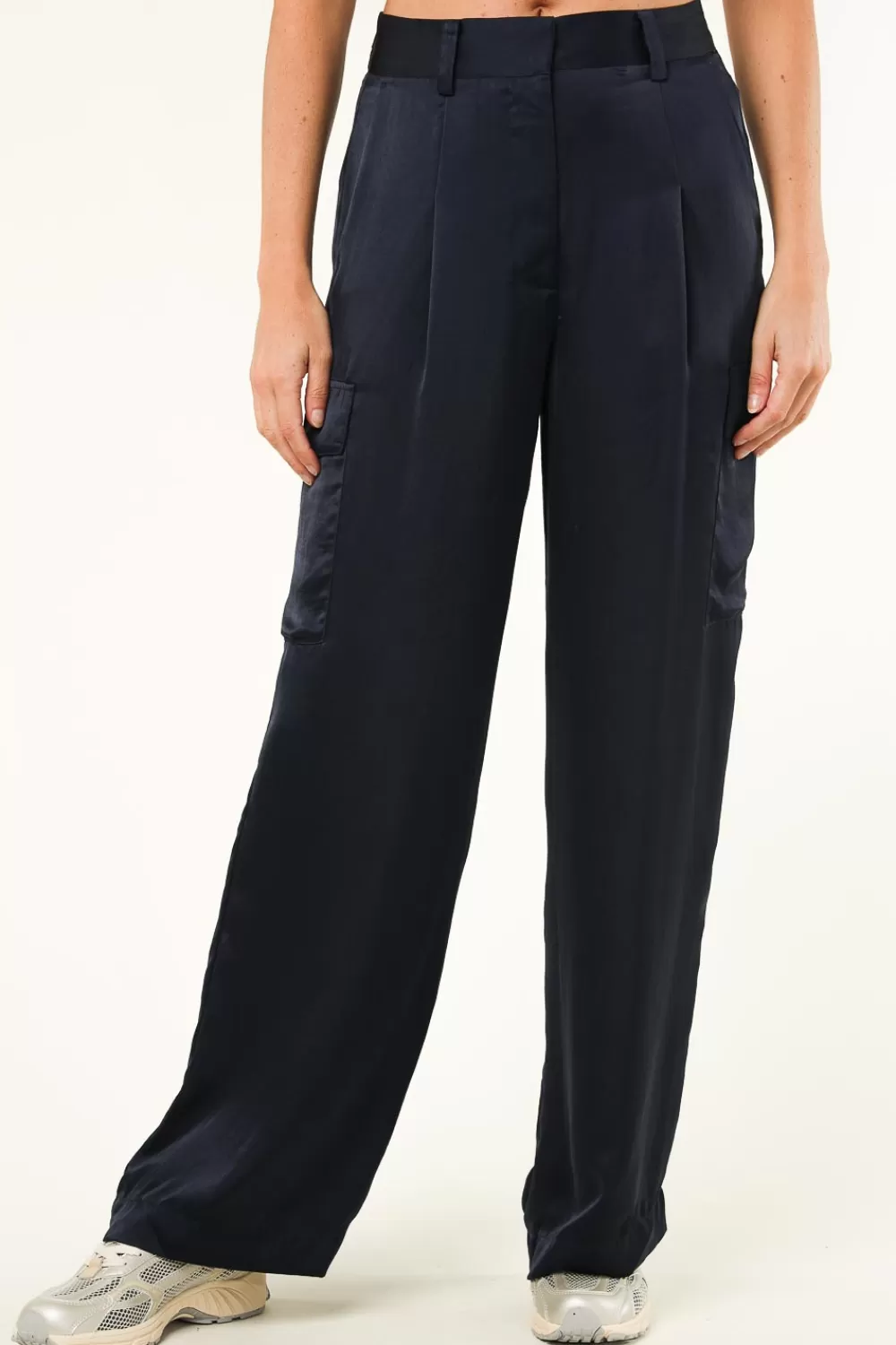 Broeken & Jumpsuits<ba&sh Cargobroek Cary | Blauw