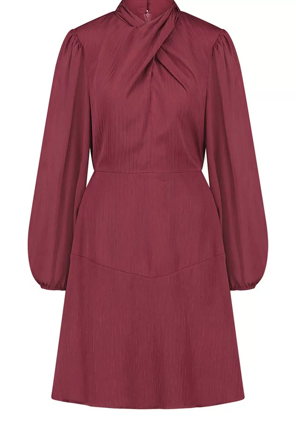 Jurkjes & Rokken<Vrije vogel Chiffon Jurk Melissa | Bordeaux