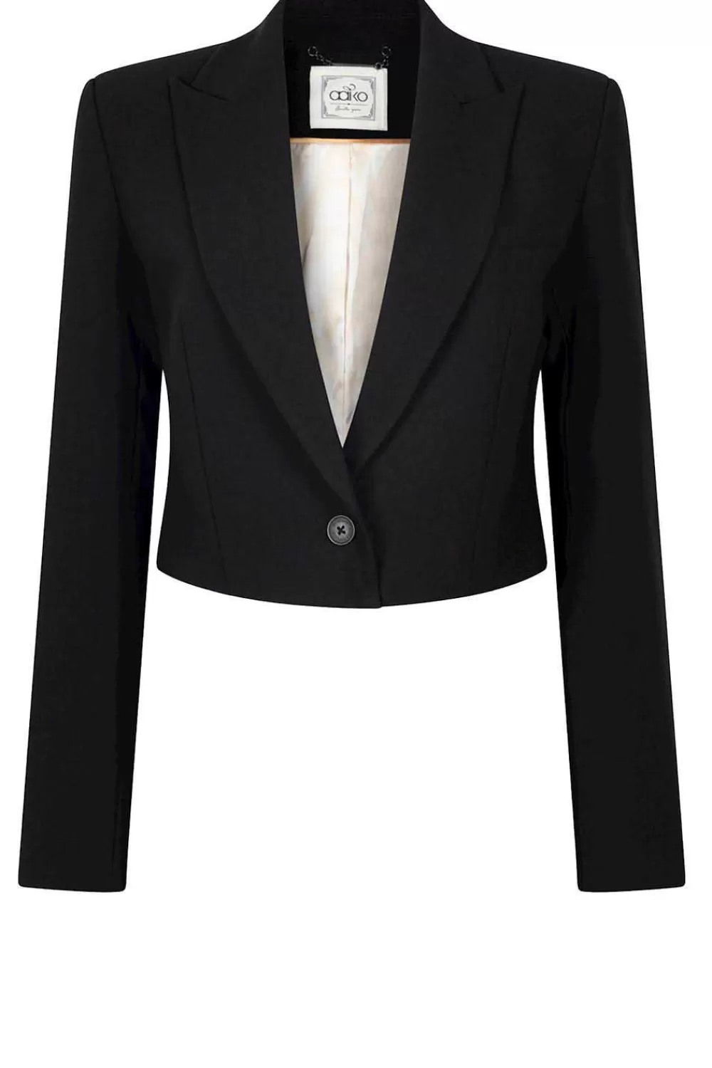 Jassen En Blazers<Aaiko Cropped Blazer Ariel | Zwart