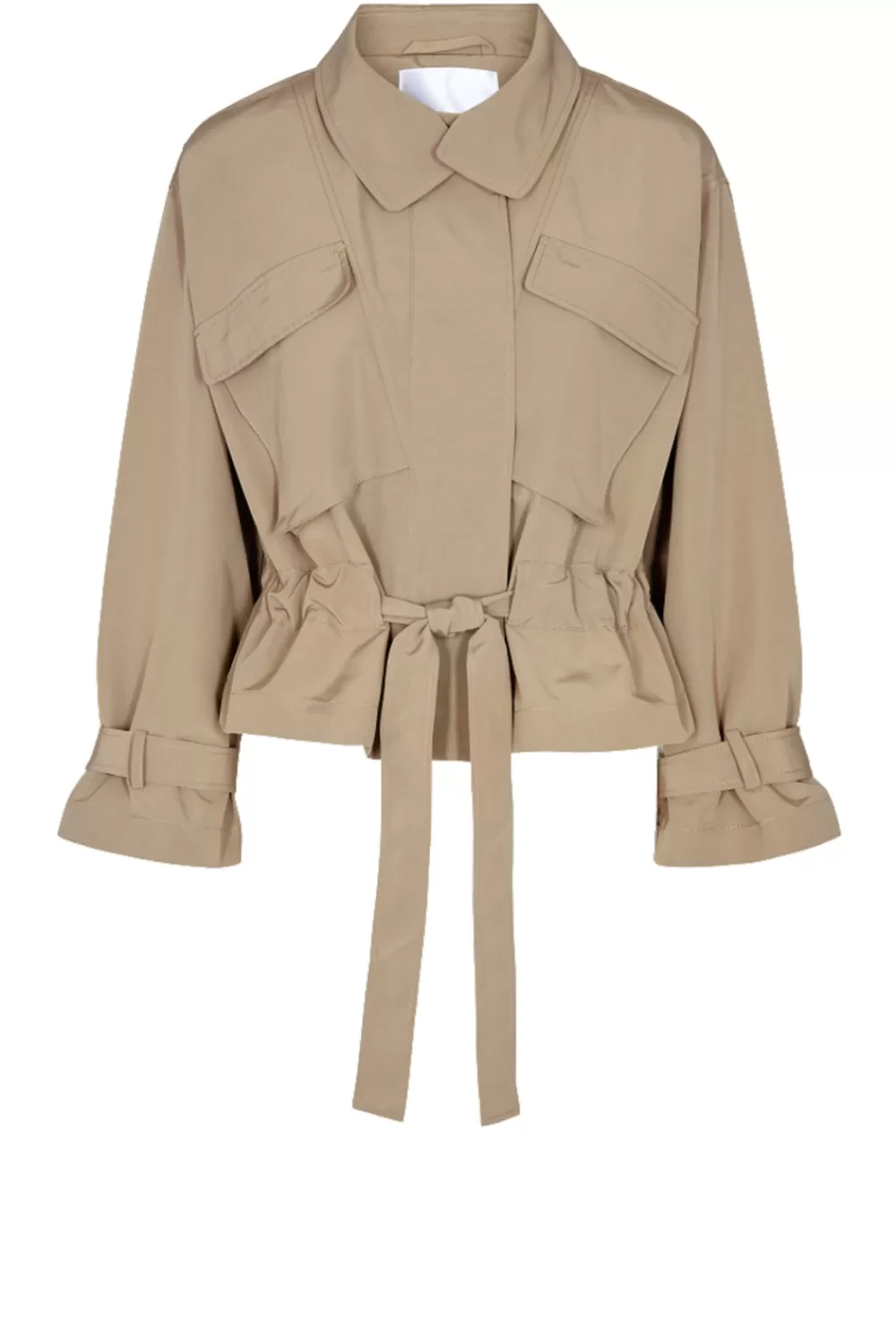 Jassen En Blazers<Co'Couture Cropped Trenchcoat Elba | Kameel