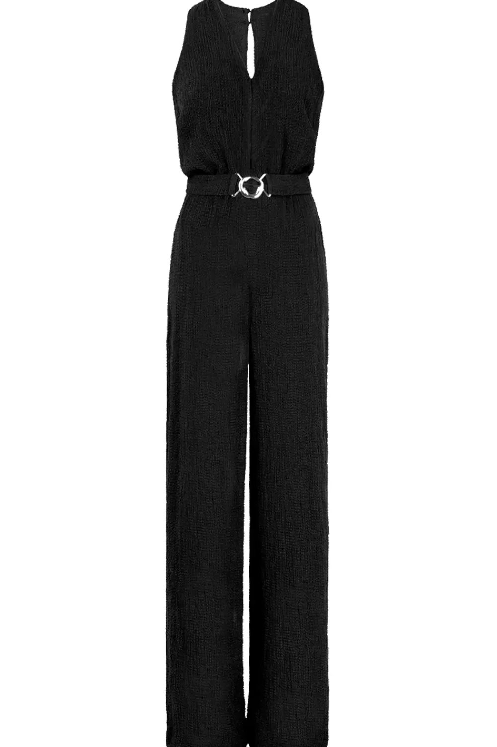 Broeken & Jumpsuits<Dante 6 Gesmokte Jumpsuit Oblaldia | Zwart