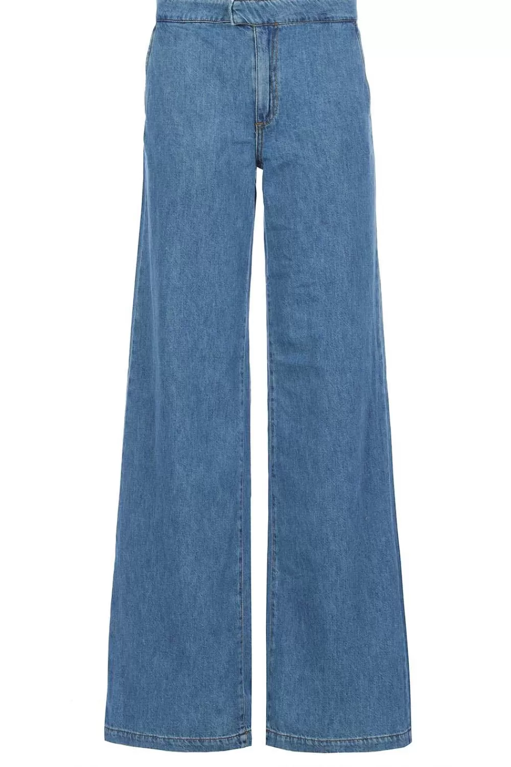 Broeken & Jumpsuits<Tweeling set Jeans Met Wijde Pijpen Mercy | Blauw