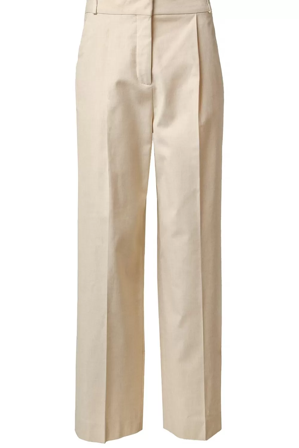 Broeken & Jumpsuits<ba&sh Katoenen Broek Jona | Beige