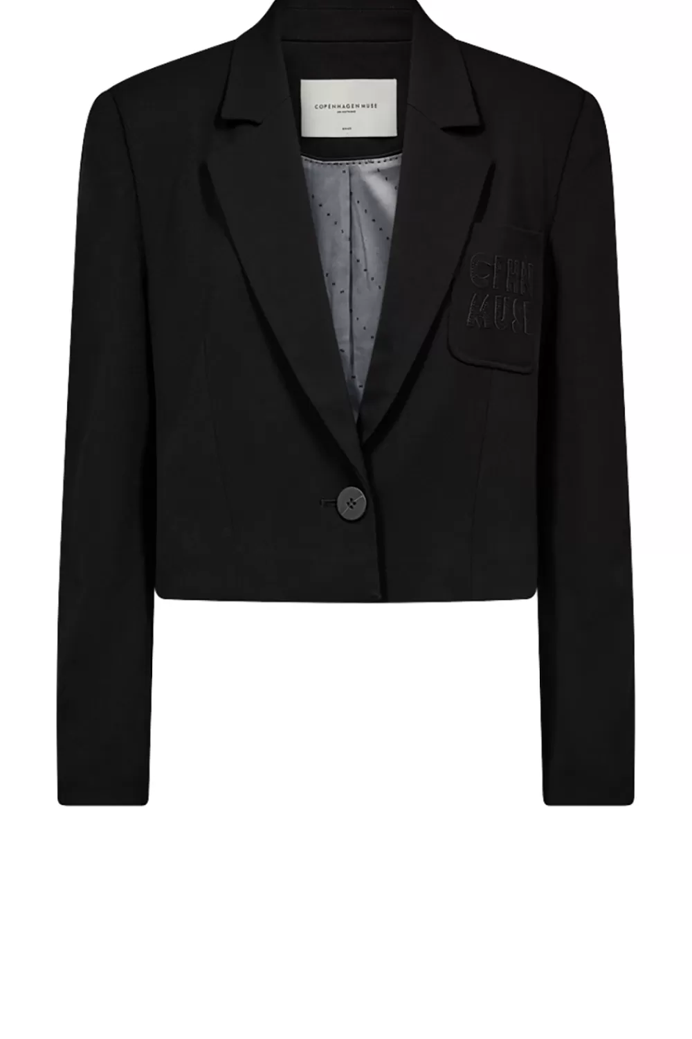 Jassen En Blazers<Kopenhagen Muze Korte Blazer Tailor | Zwart