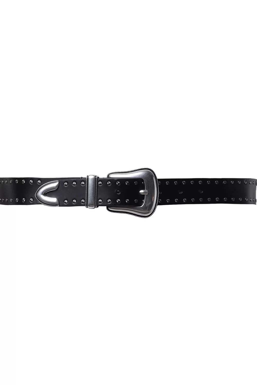 Riemen<IRO Leren Riem Met Studs Dorsy | Zwart