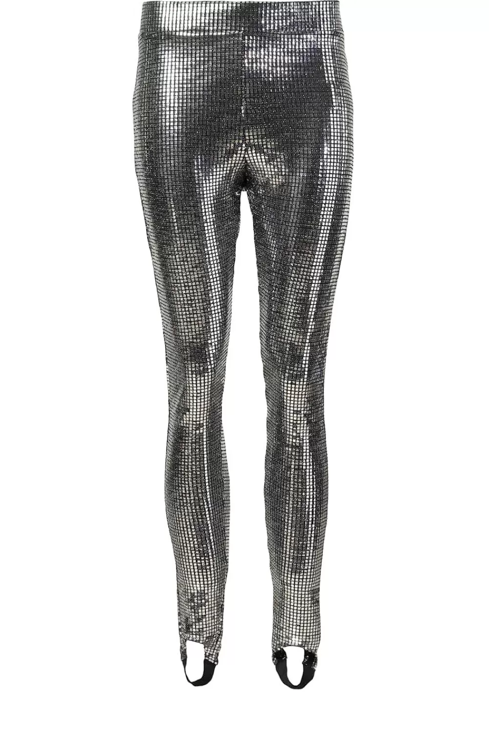 Broeken & Jumpsuits<Silvia Heach Metallic Leggingstijlen | Zilver