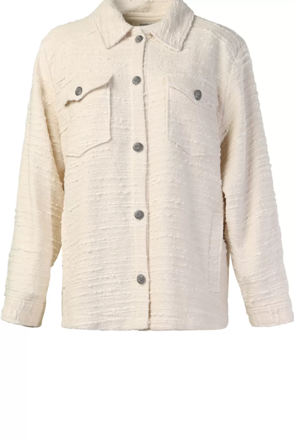 Bloezen & Tops<ba&sh Oversized Tweedblouse Aroma | Natuurlijk