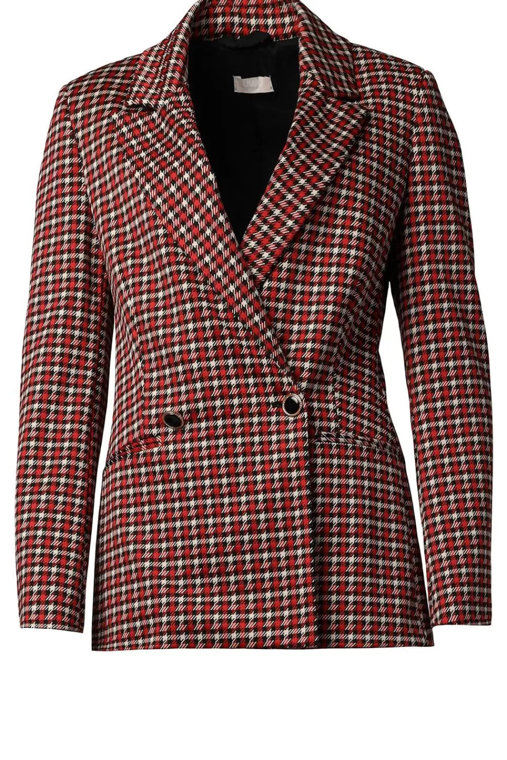 Jassen En Blazers<Liu Jo Pied-De-Poule Blazer Milano | Rood