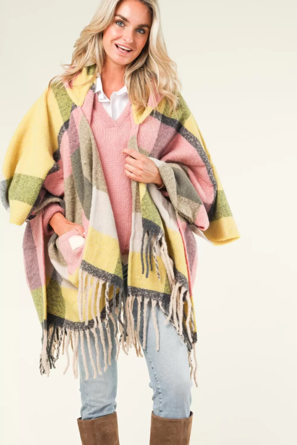 Jassen En Blazers<Liu Jo Poncho Met Print Cira | Multi