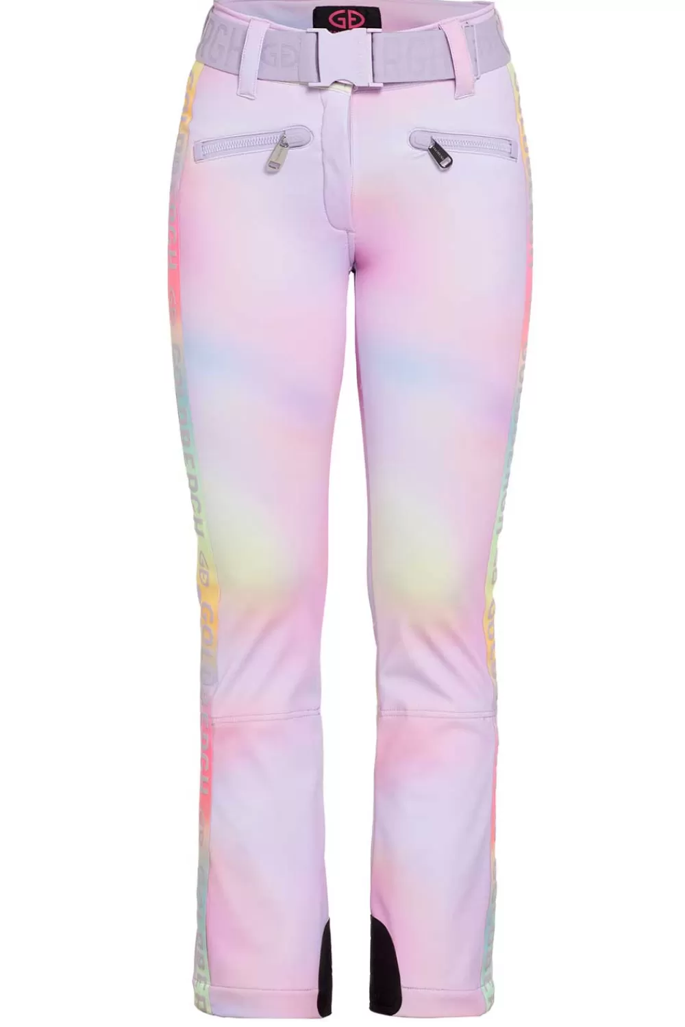 Broeken & Jumpsuits<Goudbergh Skibroek Met Waterprint Supernova | Roze