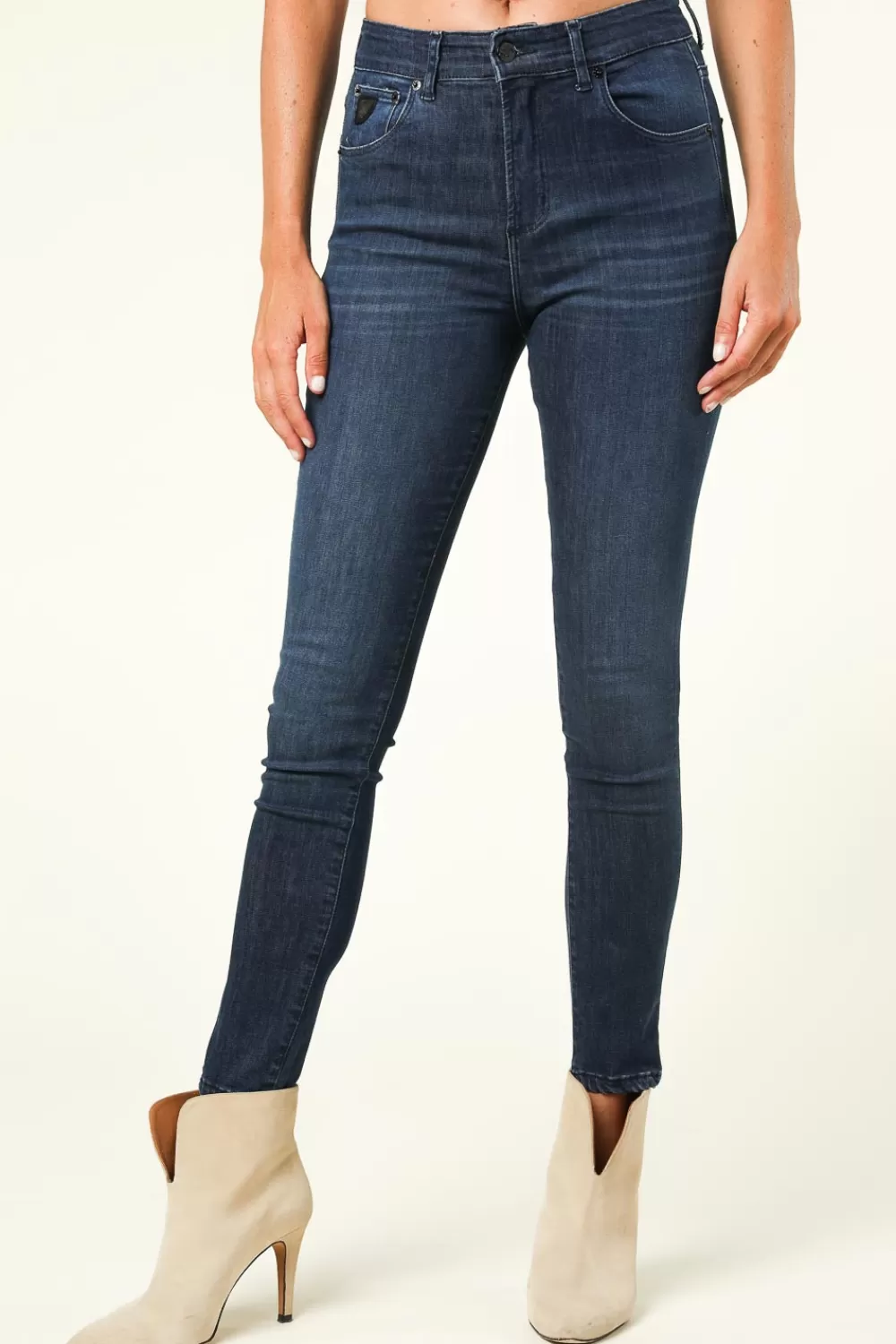 Broeken & Jumpsuits<Loïs Jeans Skinnyjeans Celia L34 | Blauw