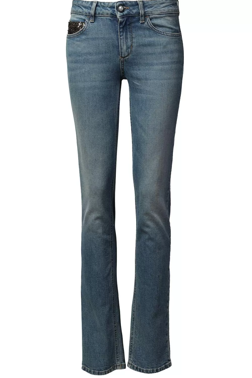 Broeken & Jumpsuits<Liu Jo Skinnyjeans L32 Claudia | Blauw