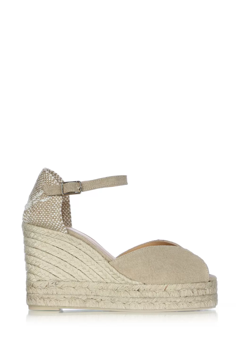 Schoenen<Castaner Sleehak Bianca | Beige