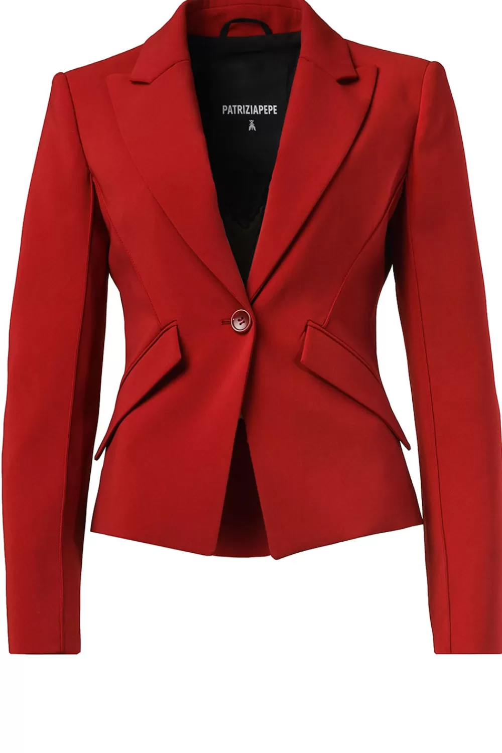 Jassen En Blazers<Patrizia Pepe Stretchblazer Mila | Rood