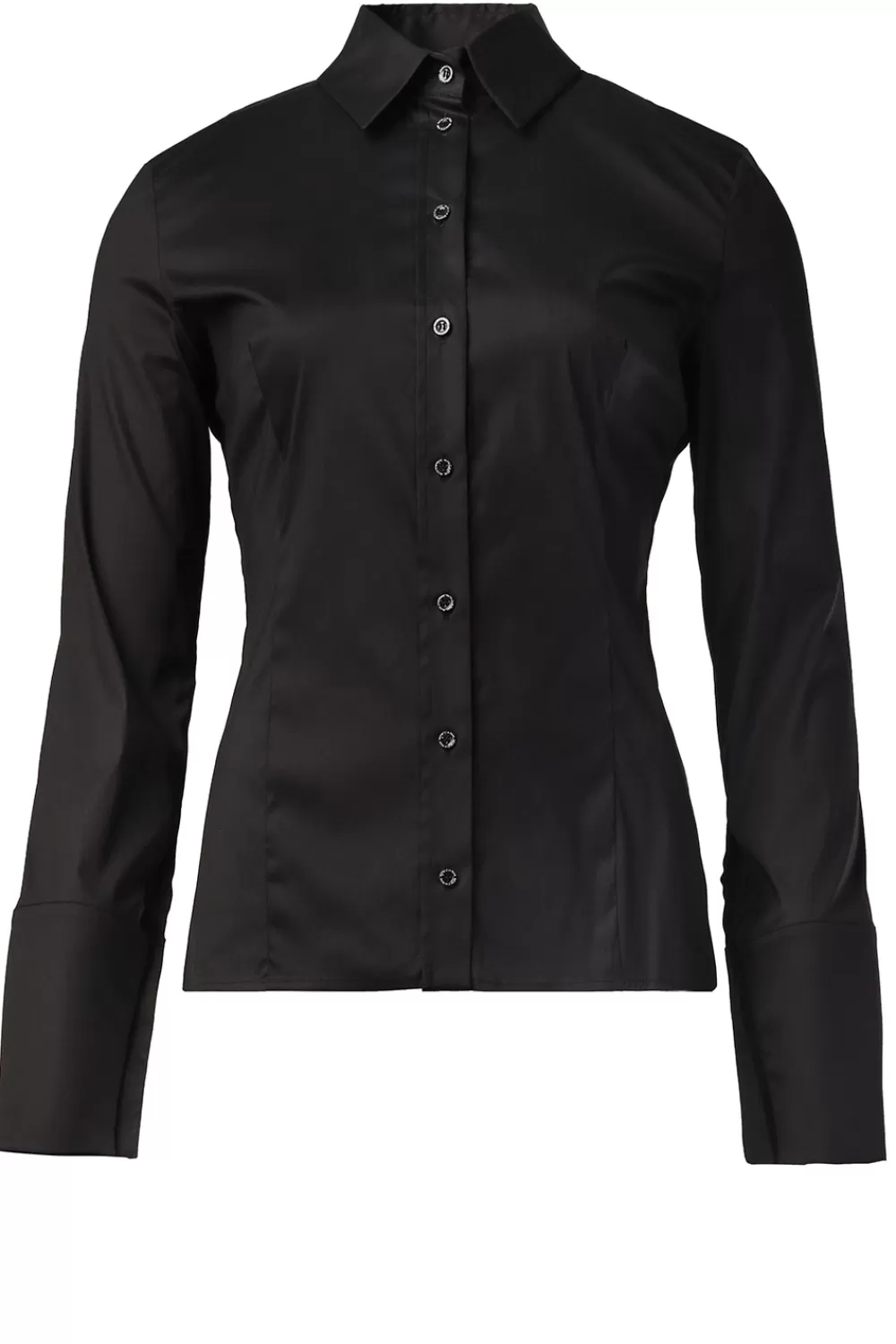 Bloezen & Tops<Patrizia Pepe Stretchblouse Carla | Zwart