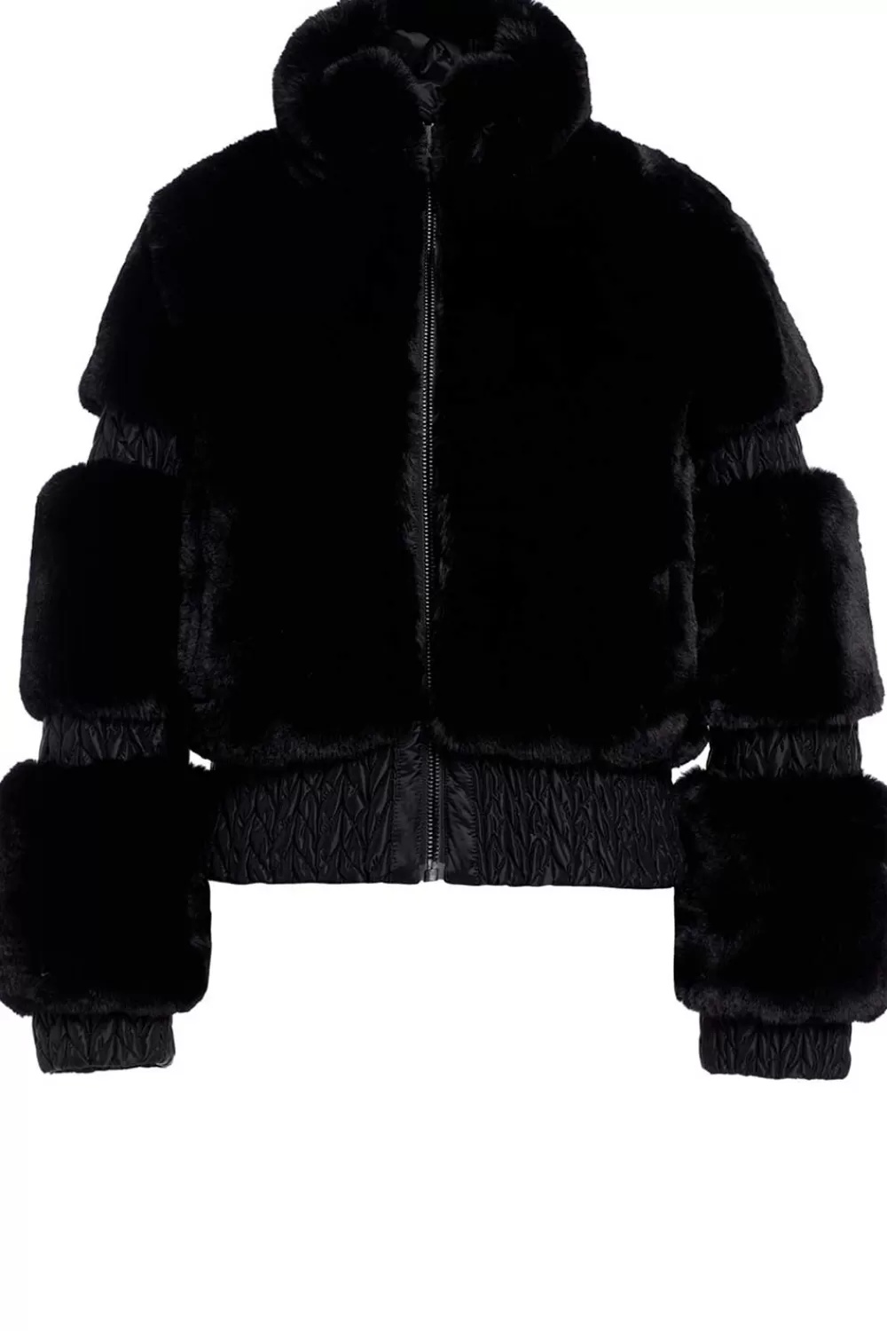 Jassen En Blazers<Goudbergh Teddy Ski-Jas Furry | Zwart