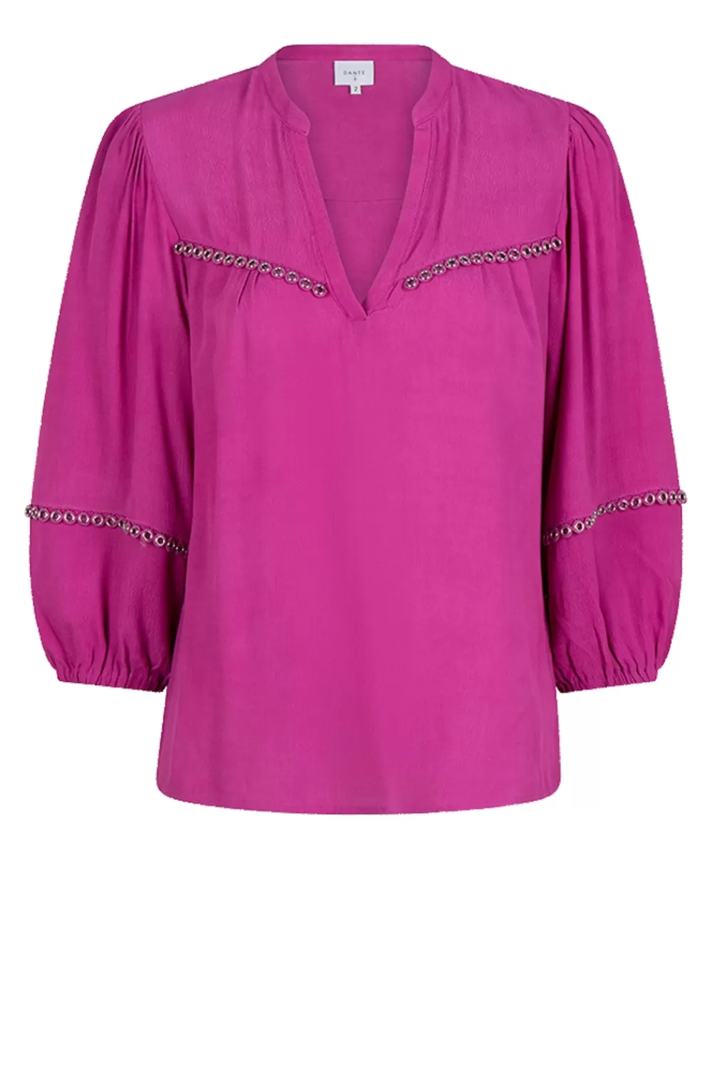 Bloezen & Tops<Dante 6 Top Met Ringdetails Vale | Roze