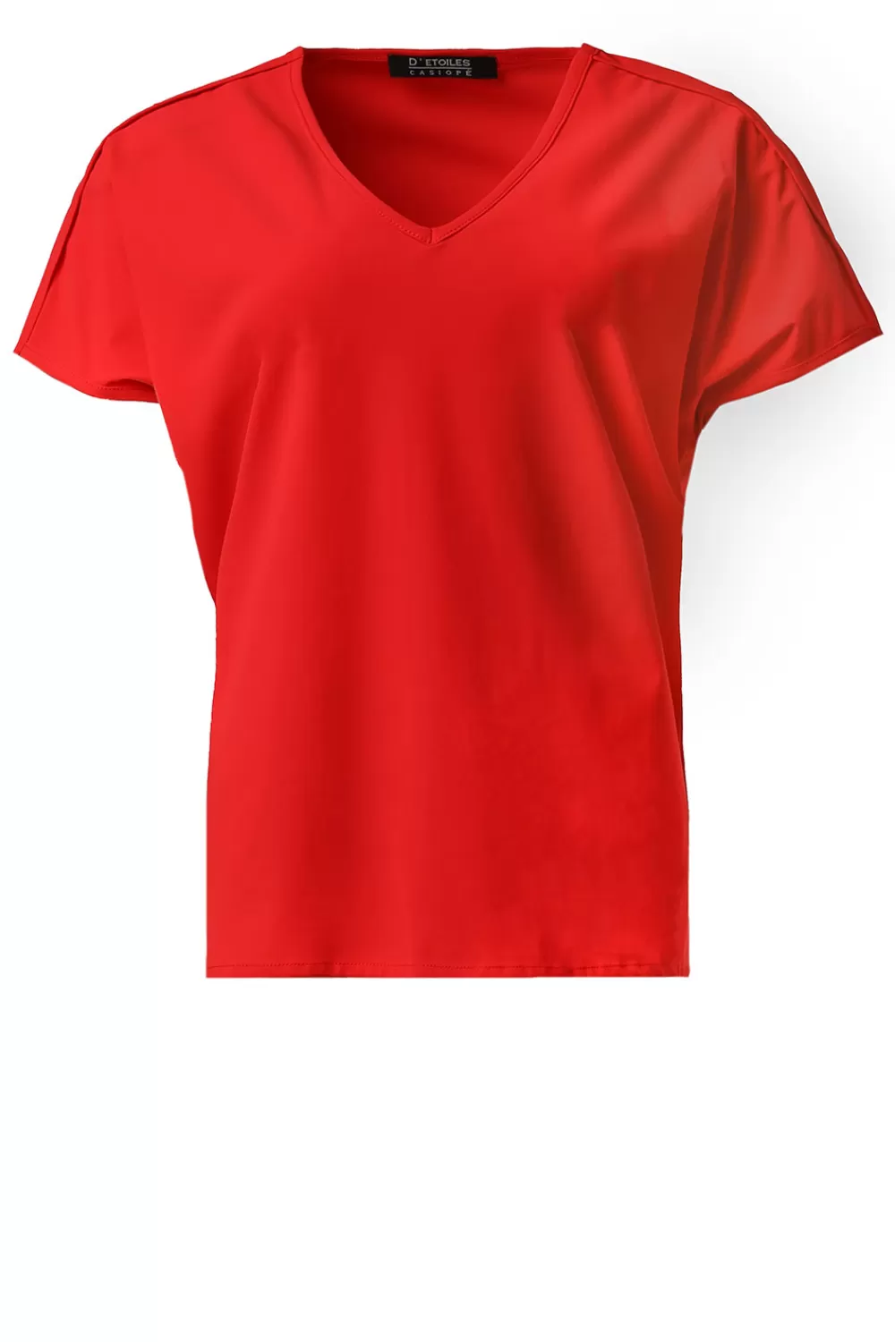 Bloezen & Tops<D-ETOILES CASIOPE Travelwear T-Shirt Alizee | Rood