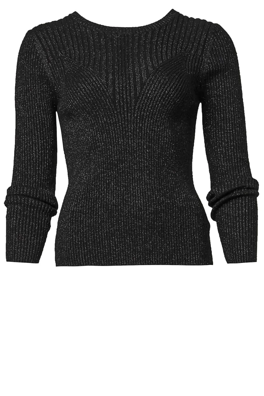 Bloezen & Tops<Silvia Heach Tricot Top Met Lurex Mira | Zwart