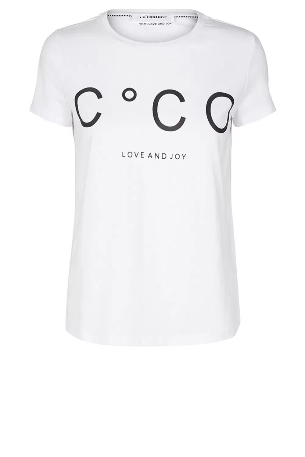 Bloezen & Tops<Co'Couture T-Shirt Met Logo Coco | Wit