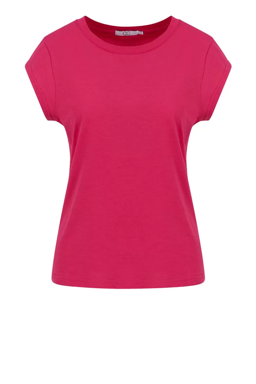 Bloezen & Tops<CC Hart T-Shirt Met Ronde Hals Klassiek | Roze